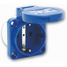 PCE - pc electric 1050B prise de courant encastrée 50 X 50 BLEU