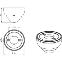 Beg Luxomat - PD4-M-HCL2-AP détecteur de présence bidirectionnel luxomat 93485