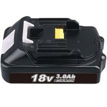 2 Stück Ersatz 18V 3Ah Akku für Makita 18v Akku BL1815 BL1815B BL1830B BL1840
