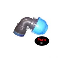 PE 25mm weiblicher Ellbogen (Packung mit 5 Einheiten) Exclusives Angebot