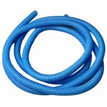 Pe Blue Corrugated Conduit Flexi Pipe Tube Split 15mm - 10m - Blue