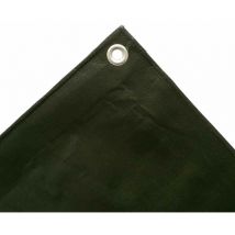 Abdeckplane 210g/m² 6m x 10m mit Ösen extra starke Allzweckplane Gewebeplane