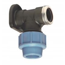 PE-Kniebeutel mit Clips – Wandmontage – 25 mm x 3/4 GW – max. Betriebsdruck 16 bar – PZH-zertifiziert