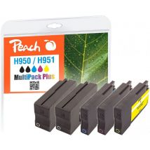 Peach - Patrone hp Nr.950/951 MultiPackPlus rem kom - Compatible - Ink Cartridge (PI300-702)