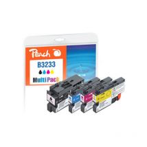 Peach - PI500-280 - Encre à pigments - Noir - Cyan - Magenta - Jaune - Brother - dcpj 1100 dw - mfcj 1300 dw - 4 pièce(s) - 65 ml (320994)