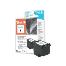 Peach - Tête d'impression Noire, Compatible avec hp No. 301, CH561EE (PI300-396)