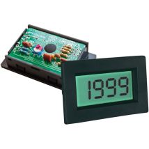 Peaktech - Voltmetro Digitale Da Incasso/amperometro 2000 Conti, 1 Pezzo, Ldp-140