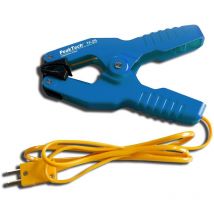 Peak Tech pratica sonda di temperatura tipo k come morsetto pinza/morsetto per tubi, 1 pezzi, di tf 25