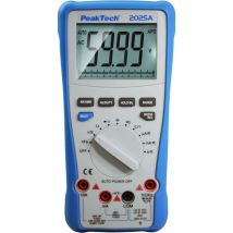 Peaktech - True rms Multimeter, p 2025 a, 1000 v ac/ dc, 10 a ac/ dc, usb
