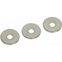 Pearl PWN1010 in acciaio inox rondelle per riparazioni 6 mm x 25 mm