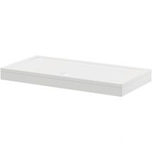 Wholesale Domestic - Pearlstone 1500mm x 760mm x 40mm Rectangular Shower Tray and Plinth