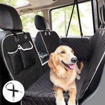 Einemgeld - Pecute Housse de Siège pour Chien 100% Imperméable, Housse Protection de Siège d'arrière avec Fenêtre de Visualisation, Couverture