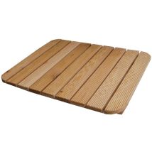 Castelmerlino - Pedana Doccia Antiscivolo 55 X 68 Con Spigoli Arrotondati Per Piatto Doccia 70x90