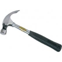 Peddinghaus - 5119350016 marteau de charpentier avec manche en tube d'acier, argent/noir, 450 g