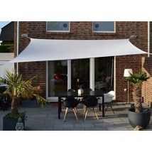 PSM06770747 Tenda Triangolare In Poliestere, 400 x 300 Cm, Incluso Materiale Di Fissaggio - Peddy Shield