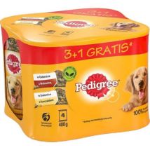 Nourriture humide Poulet Boeuf 4 x 400 g (5900951295713) - Pedigree
