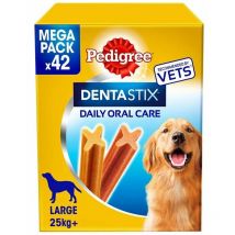 Pedigree - Dentastix Daily Adult Large Dog Treats 42 x Dental - 734532