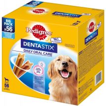 Pedigree PEDIGREE DentaStix Daily Oral Care Kit de Soin des Dents pour Chiens – Friandises pour Chien au goût Poulet et bœuf pour Tous Les Jours,