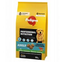 Professional Nutrition Adult au bœuf et légumes, races moyennes et grandes - croquettes pour chien - 12 kg - Pedigree