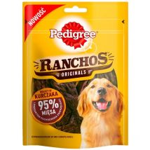 Ranchos friandises au goût de poulet à 95 % pour chiens adultes (4 x 70 g) - Pedigree