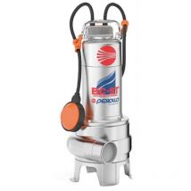 Pedrollo - BCm10/50-ST Pompe de relevage tout inox roue bicanal pour relever dans les égouts avec flotteur 0,75kW wc mono