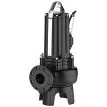 MC4 40/55 Pompe de relevage avec bride pour pied roue bicanal 380V 3kW Eaux chargées dans égouts grand Débit 4 poles - Pedrollo