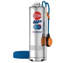 Pompe submersible UPm 8/4 - ge en inox automatique avec flotteur pour citerne 1,5kW Monophasé 6' grand Débit Cable 10 metres - Pedrollo