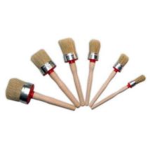 HERMES ABRASIFS – Brosse ronde 55 mm – Jardin piscine – Matière du manche, Largeur, Nombre de dent(s), Longueur