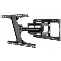 Peerless - 39in to 90in Articulating Arm Wall Mount - Black