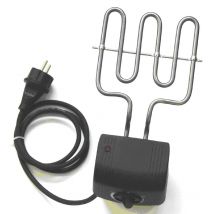 Peetz Regulierbare Elektroheizung Für Räucheröfen, 1000 Watt (für Modelle 140, 150, 260, 340, 410)