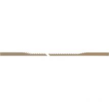 PS90545 12 pz. Laubsageblater 130 mm gr. 3 Non ferrosi/ferrosi - Pegas