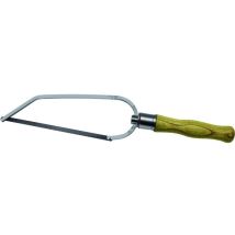 Seghetto ad arco regolabile in legno di faggio – 5,4 mm – Adatto per lame da 146-150 mm – PEGAS