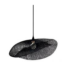 Pehcevo Wire Lámpara de Techo Colgante 1x E27 Bambú Negro