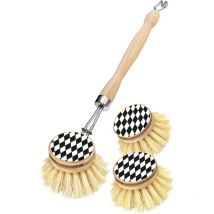 Peggy Perfect - Spülbürstenset Harlekin 1 Bürste komplett + 2 Ersatzbürsten