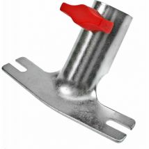 Support de poignée métal 28mm fixation par vis - 18695 - Peggy Perfect