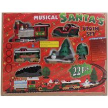 Trenino Musical Santa a Batteria - Peha