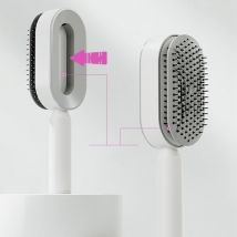 Fei Yu - Peigne à cheveux autonettoyant pour femmes, brosse à cheveux à coussin d'air, peigne de massage