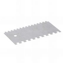 Peigne à colle 200 mm Denture 'u' 2 faces 6 x 6 et 9 x 9 mm - 11200016 Sidamo