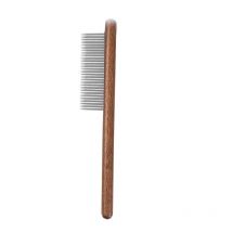 Peigne pour animaux de compagnie Peigne pour chien et chat enlève les poils flottants Peigne à nœud ouvert en bois Pour les animaux de