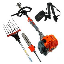 Sakawa - Peigne Vibreur Élagueuse à perche 32cc