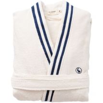 Peignoir écru M/L 320GSM 100% coton uni avec logo brodé El Ganso
