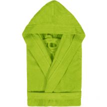 Peignoir adulte à capuche COOL en velours Capuche M