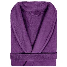 Peignoir adulte col châle pure Col châle s