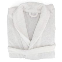 Peignoir de bain alpha col châle m