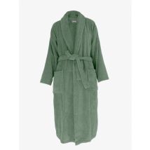 Peignoir Col Châle Eponge Coton 380 Gr/m² "naïa" Vent Du Sud - Olive - Taille L - Olive -