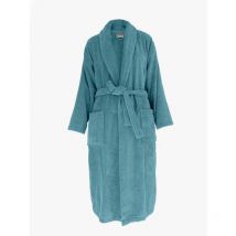 Vent Du Sud - Peignoir col châle Eponge coton 380 gr/m² 'Naïa' Cérulé - Taille l