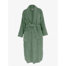 Vent Du Sud - Peignoir col châle Eponge coton 380 gr/m² 'Naïa' Olive - Taille s