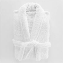 Peignoir Col Chale Tendresse blanc
