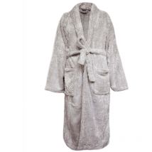 Peignoir de bain highland effet fausse fourrure l