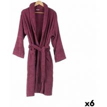 Peignoir m/l rouge (6 pièces)
